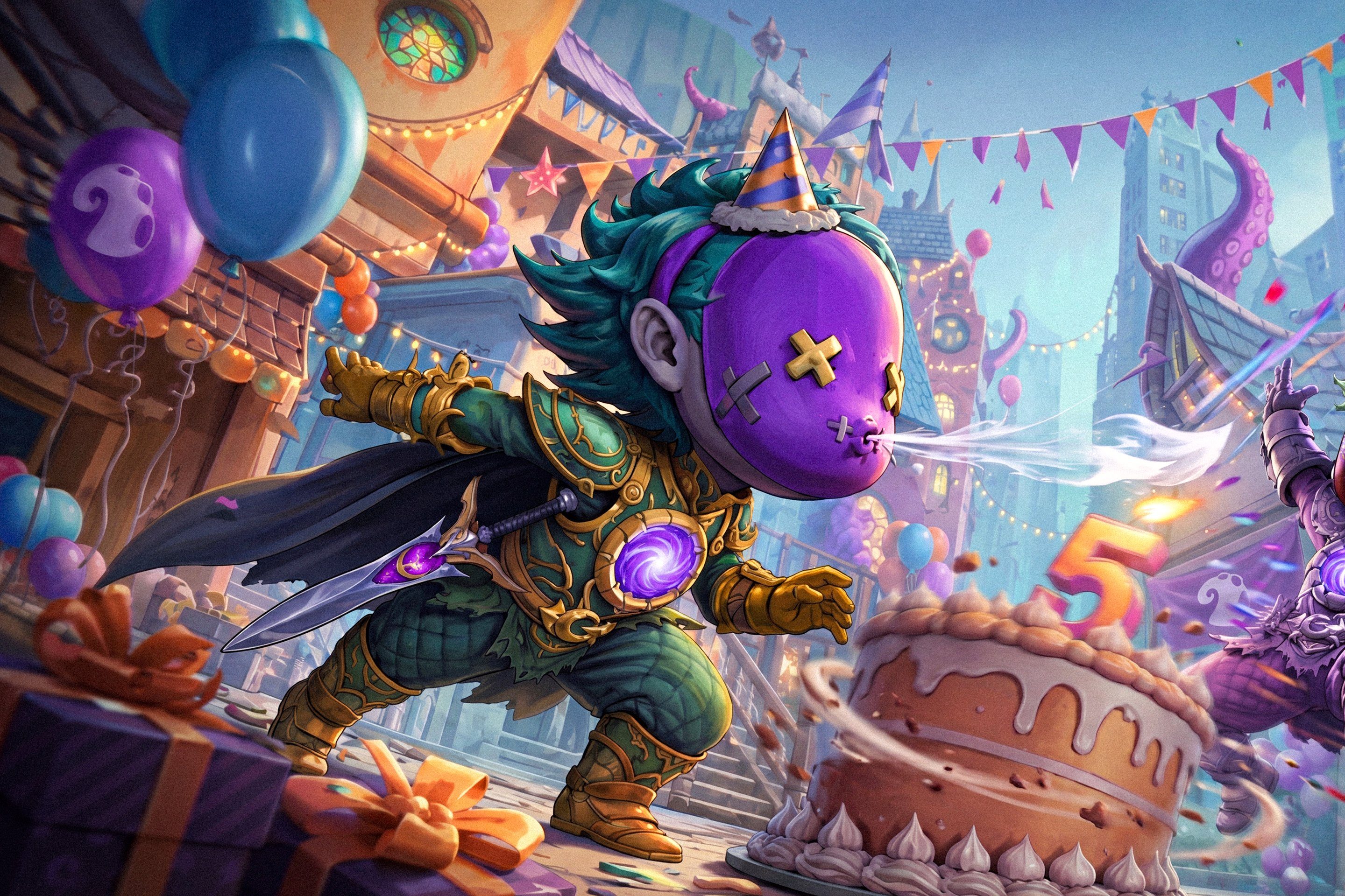Devikins anniversary key art